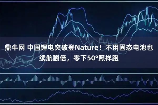 鼎牛网 中国锂电突破登Nature！不用固态电池也续航翻倍，零下50°照样跑